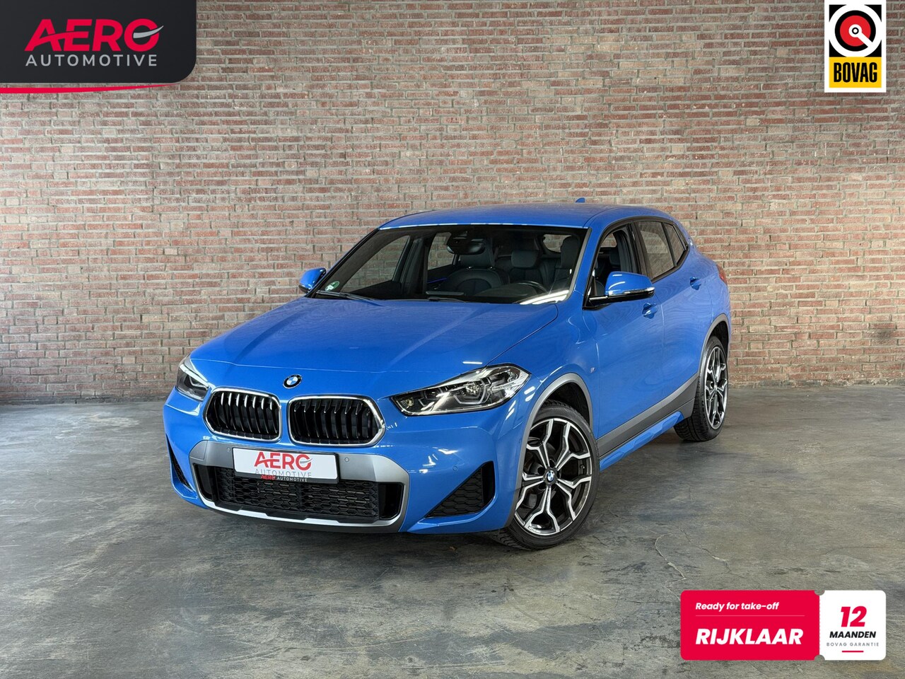 BMW X2 - sDrive18i High Executive M-Sport / Leder / Navi / Camera / ALLSEASON - AutoWereld.nl