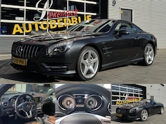 Mercedes-Benz SL-klasse Cabrio - 350 - Panorama dak I Navigatie I Leer I 53.000 KM I NIEUW STAAT I Dealer onderhouden