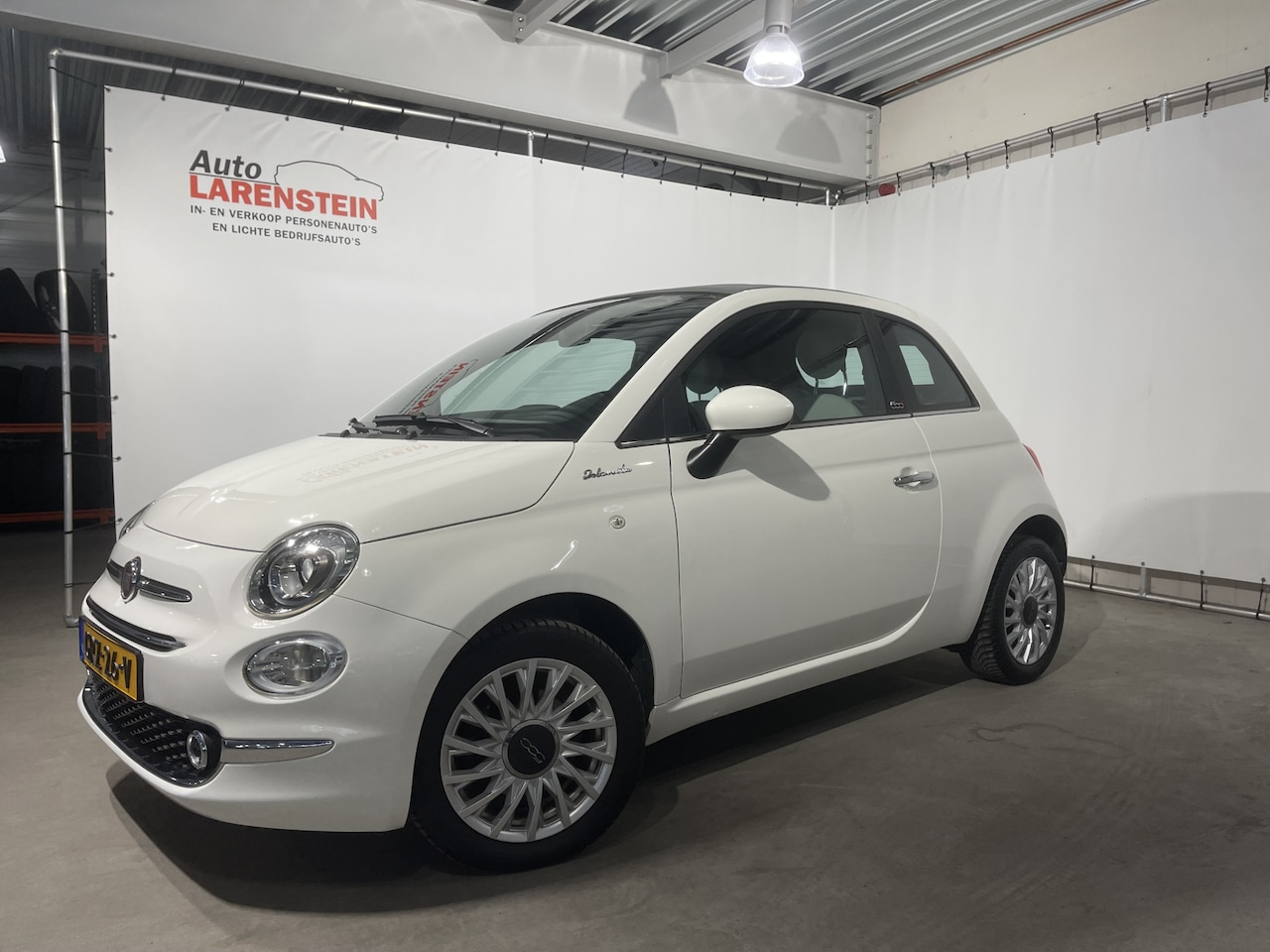 Fiat 500 - 1.0 Hybrid 70pk Dolcevita MHEV Cabriolet Carplay / DAB / Cruise C./ Climate C. - AutoWereld.nl