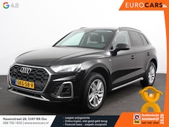 Audi Q5 - 50 TFSI e 300pk PHEV S Line Automaat Navigatie Camera Parkeersensoren Head Up Display Stoe