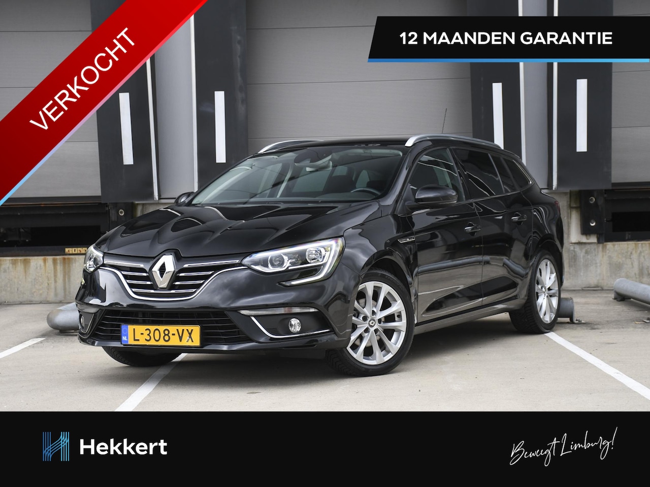 Renault Mégane Estate - Limited 1.2 TCe 130pk DAB | PDC ACHTER | 17''LM | TREKHAAK | KEYLESS | NAVI - AutoWereld.nl