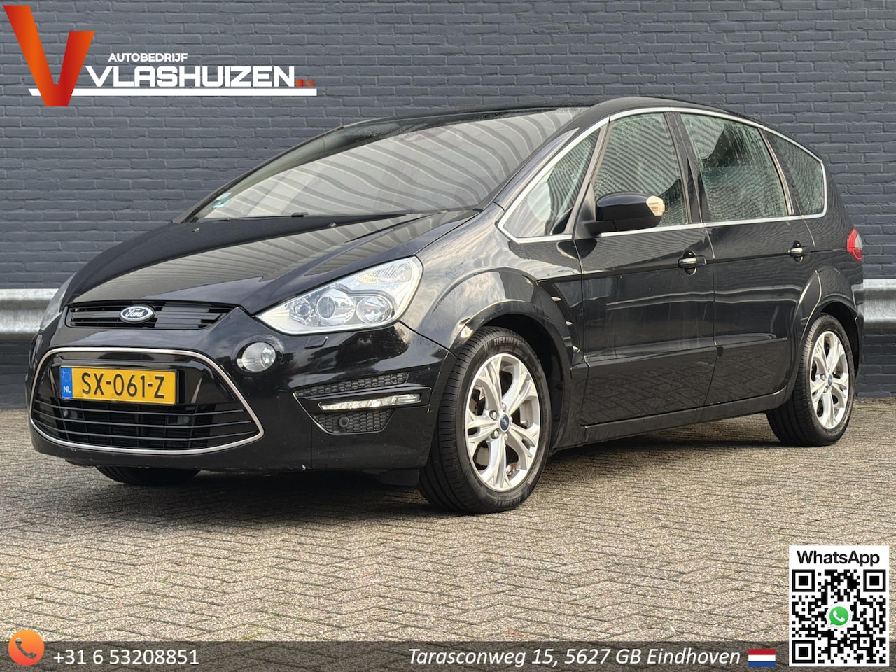 Ford S-Max - 2.0 TDCi S Edition | Leder/Alcantara | Pano | Climate | Cruise | Navi | APK 06-2027 | - AutoWereld.nl