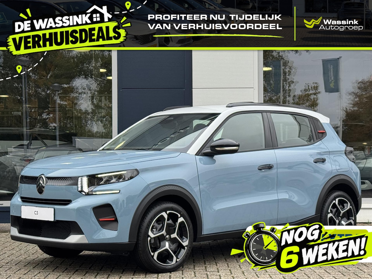 Citroën C3 - New 1.2 Turbo 100PK Plus | Airco | Parkeersensoren | Bluetooth | Comfort Stoelen - AutoWereld.nl
