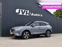 Nissan Qashqai - 1.3 MHEV Tekna Plus 09-2023 | BTW | Panorama | Head-UP | Virtual CP | Leder | Cam360