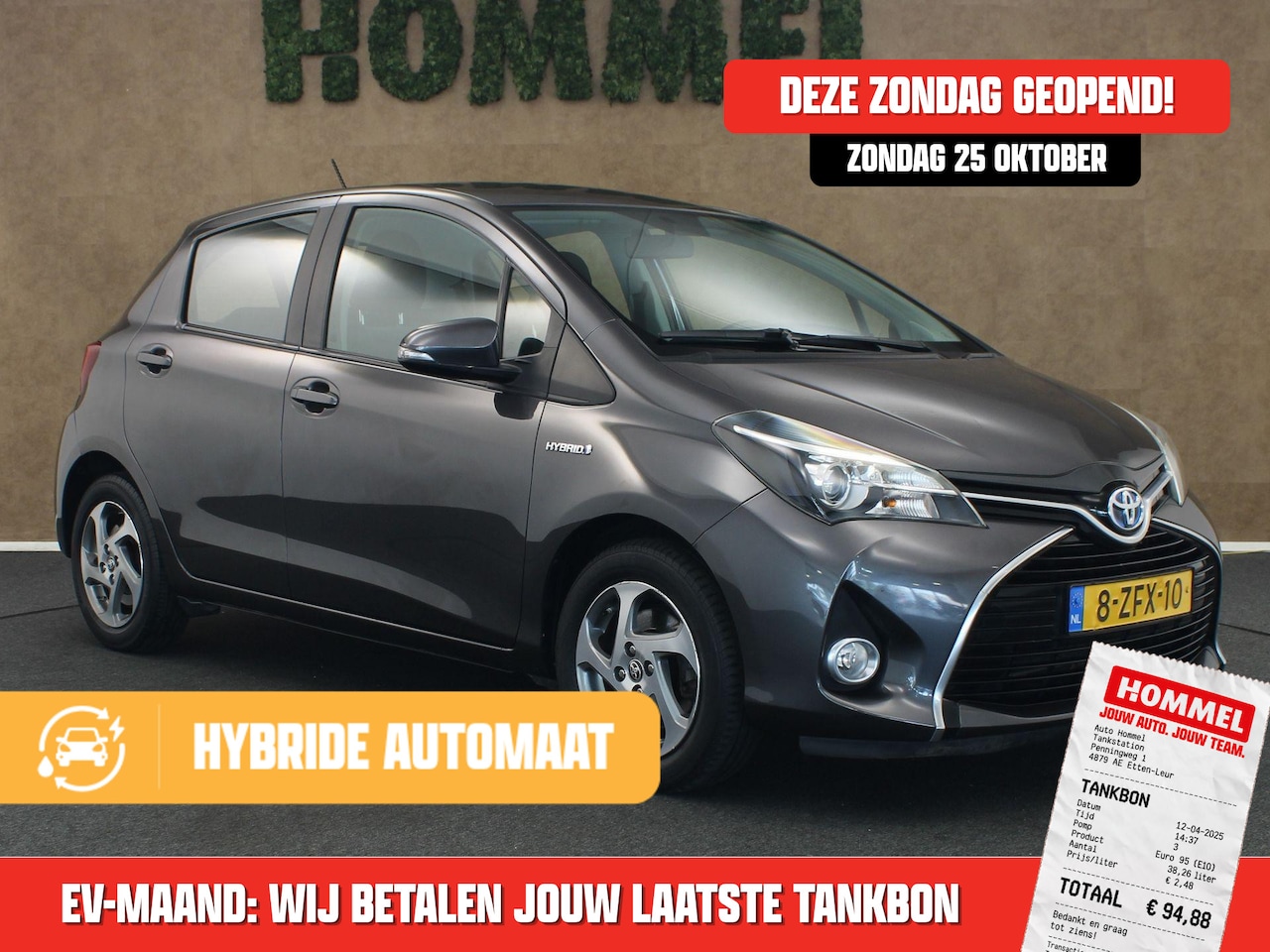 Toyota Yaris - 1.5 Hybrid Lease - ACHTERUITRIJCAMERA - BLUETOOTH TELEFOONVOORBEREIDING - CLIMATE CONTROL - AutoWereld.nl