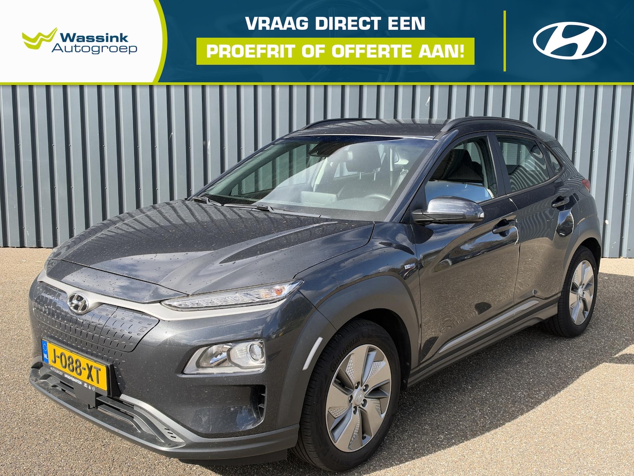 Hyundai Kona Electric - EV Comfort 64 kWh | SOH 97% I Navigatie | Camera | Parkeersensoren | Cruise Control | Clim - AutoWereld.nl