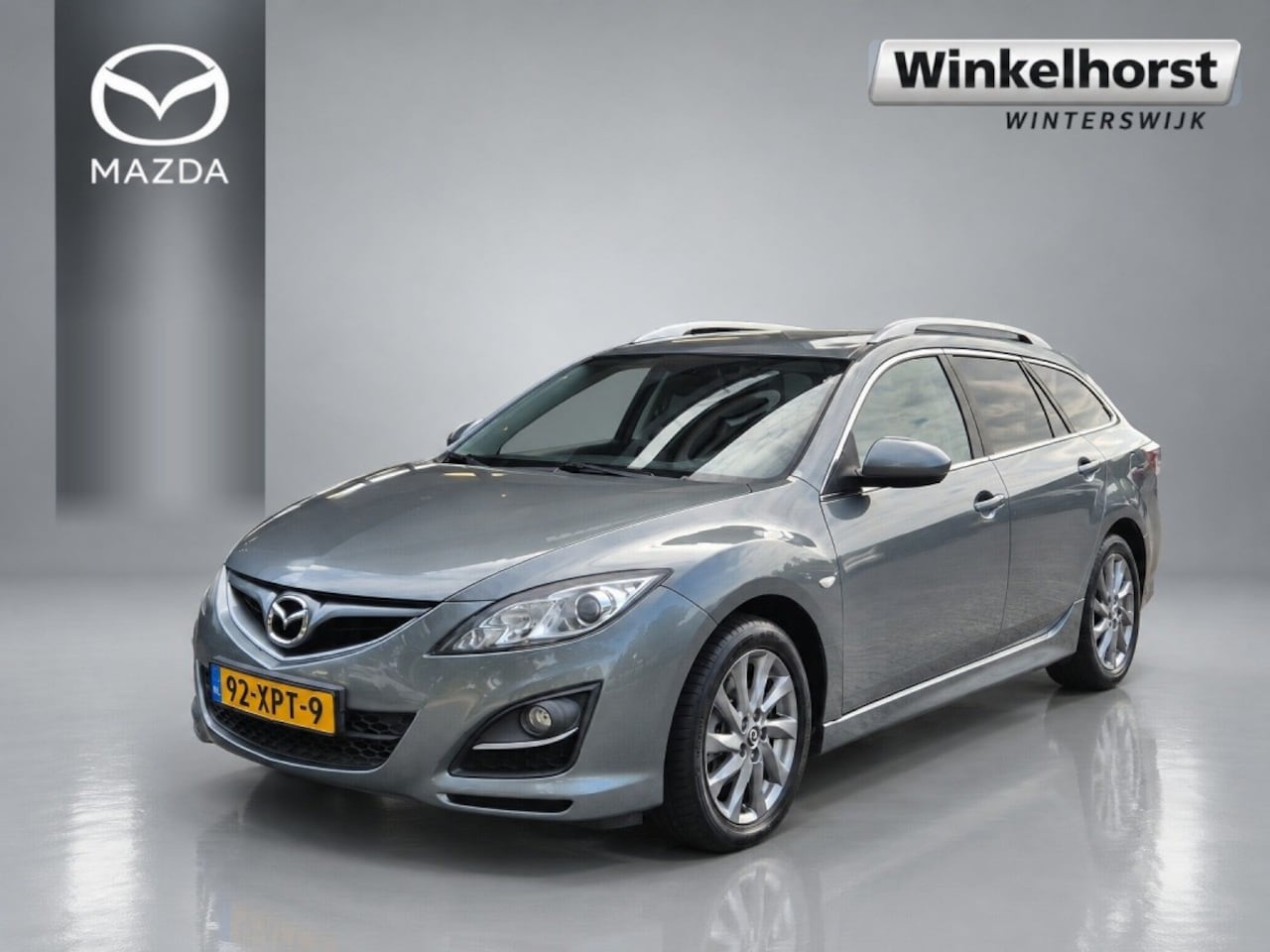 Mazda 6 Sportbreak - SPORTBREAK 1.8 EXCLUSIVE GT / Trekhaak - AutoWereld.nl