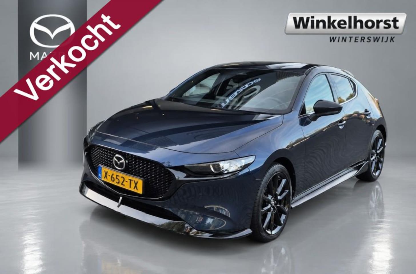 Mazda 3 - E-SKYACTIV G 2.0 150 6MT M-HYBRID NAGISA / Aero-Pakket - AutoWereld.nl