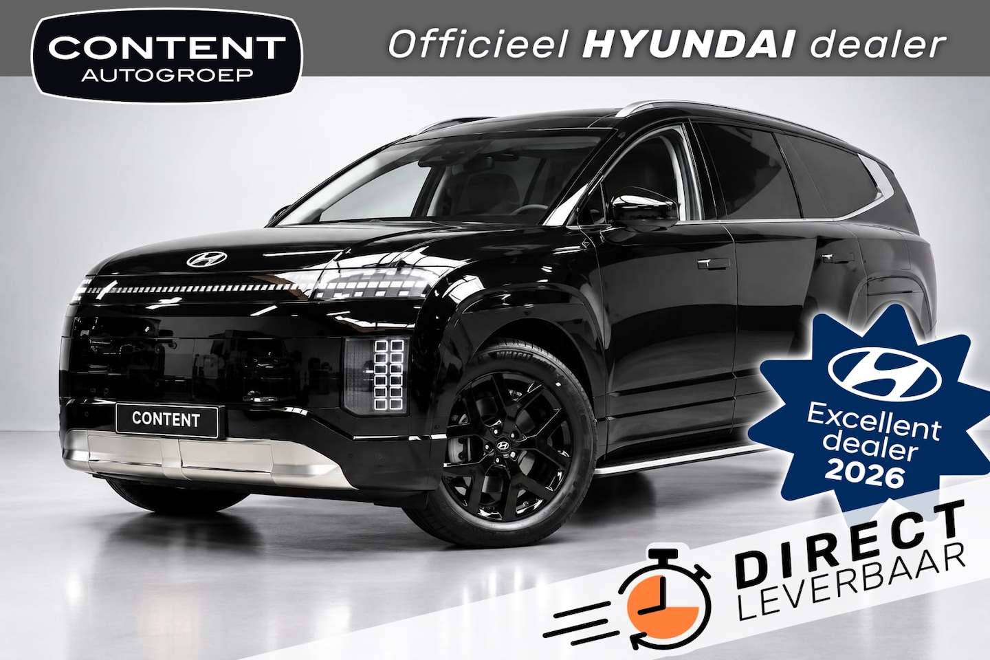 Hyundai IONIQ 9 - Connect Plus Blackline 110 kWh AWD 308PK - AutoWereld.nl