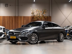 Mercedes-Benz C-klasse Coupé - 180 AMG Line, Matt Grey, Night Pakket, Clima, Voll Led, Burmester, Cam, Private Glas, Voll