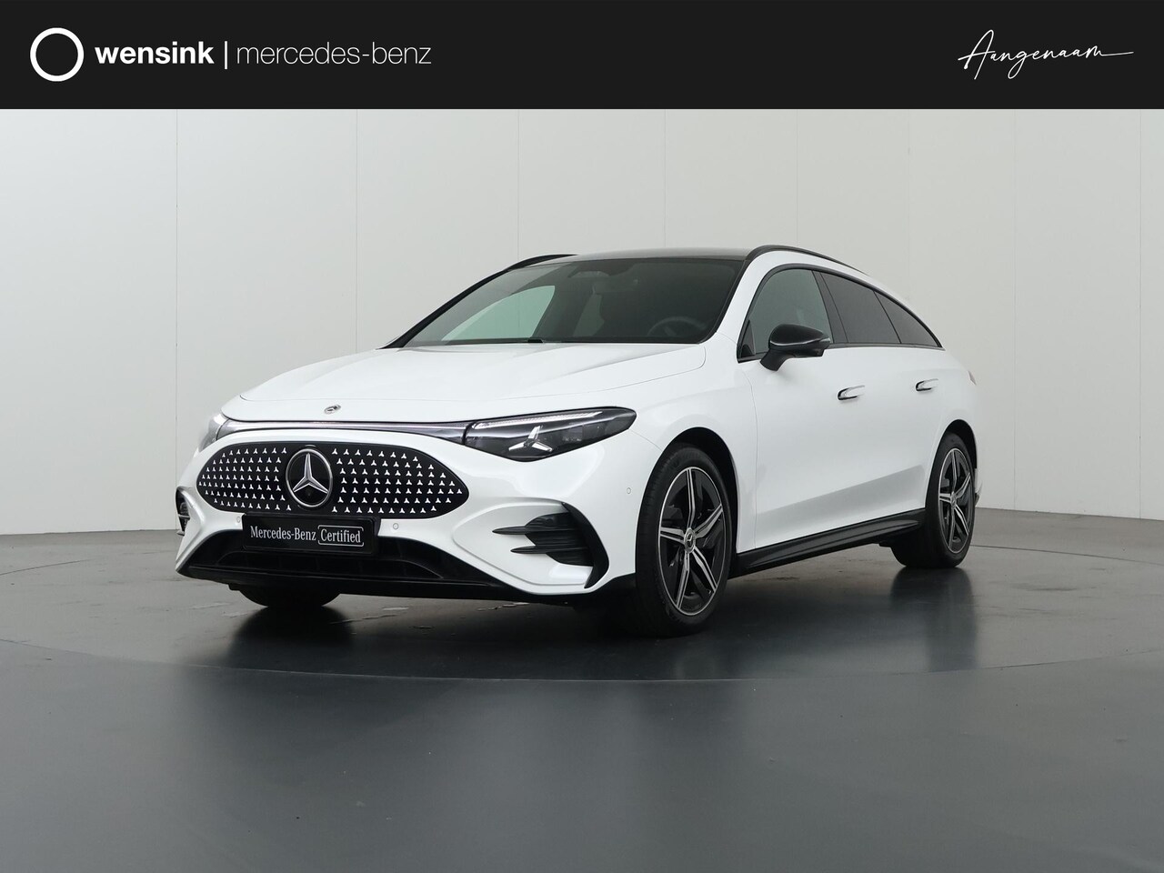 Mercedes-Benz CLA-klasse Shooting Brake - 250+ Business Solution AMG 85.5 kWh | Panoramadak | Stoelverwarming | Dodehoekassistent | - AutoWereld.nl