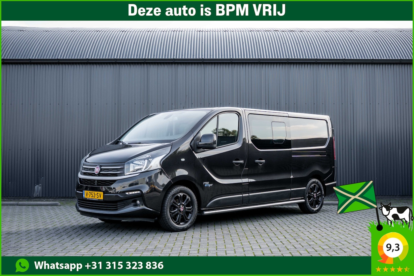 Fiat Talento - 1.6 D L2H1 | 145 PK | DC 5-Zits | Leder | Schuifdeur L+R | Camera | Cruise | Climatronic | - AutoWereld.nl