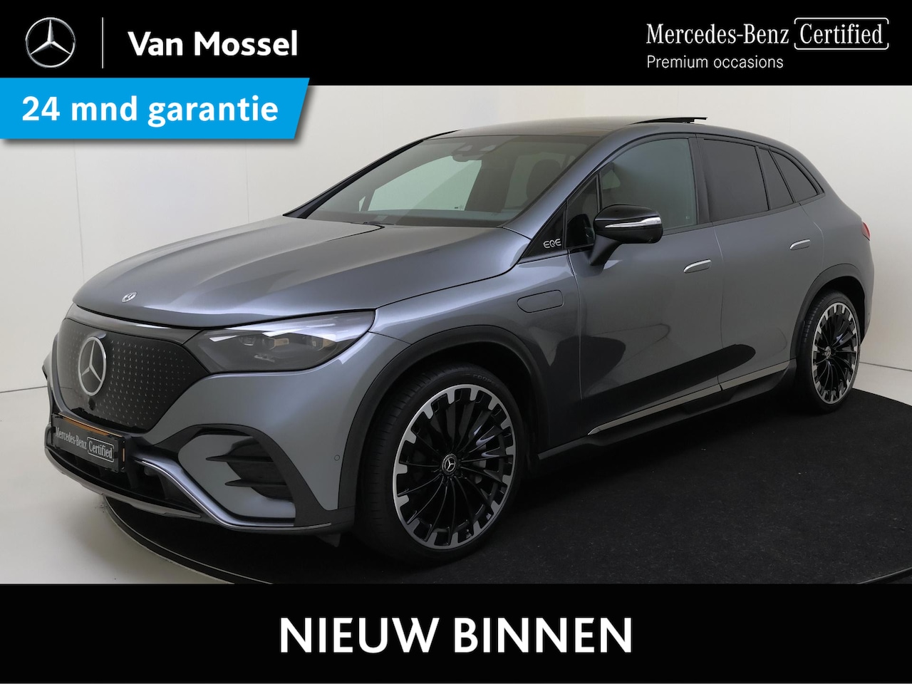Mercedes-Benz EQE SUV - 300 Sport Edition 91 kWh / Panoramadak/ 22 inch/ AIRMATIC/ Burmester 3D/ 360 camera - AutoWereld.nl
