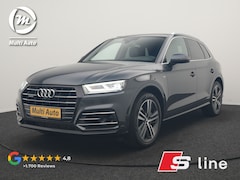 Audi Q5 - 55 TFSI e Quattro 2x S Line PHEV 367pk Dealer O.H. | SOH 84, 8% | Trekhaak Af Fabriek | Lu