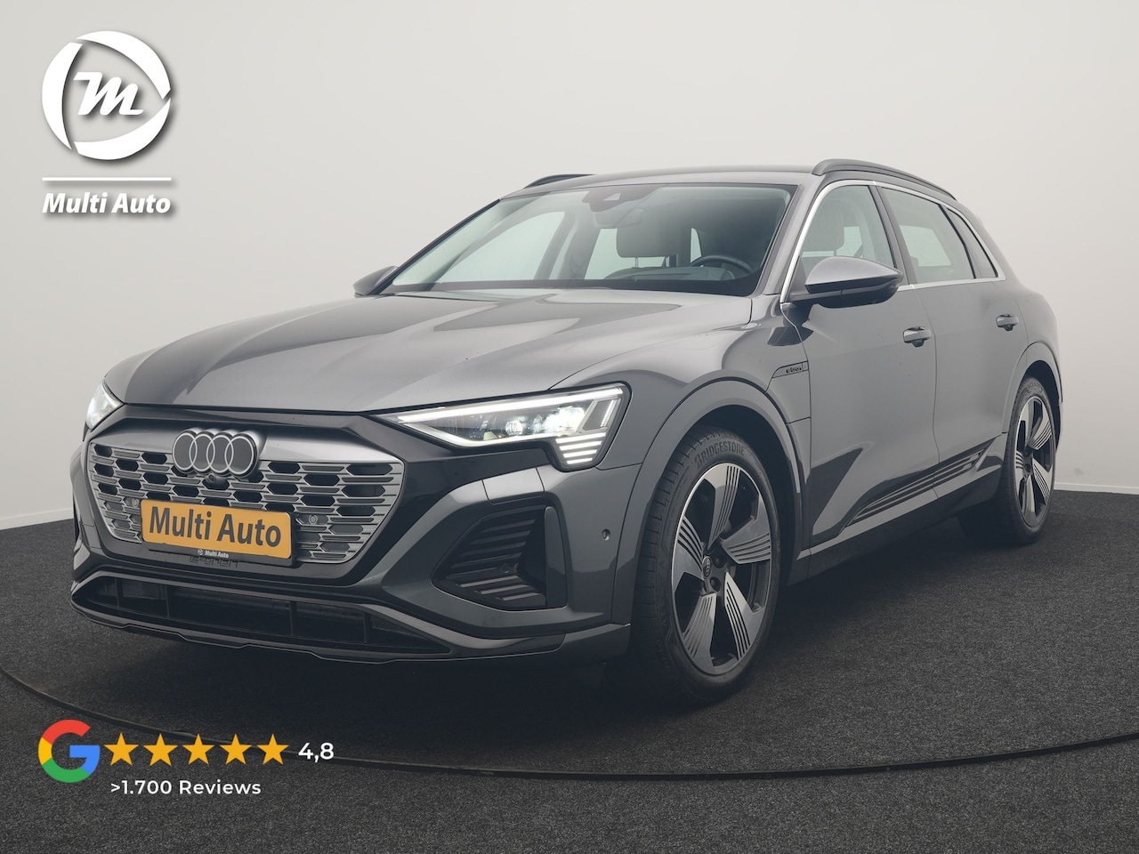 Audi Q8 e-tron - 55 quattro S Line 114 kWh Dealer O.H | Trekhaak Afn. | Adaptive Cruise | Matrix LED | Head - AutoWereld.nl