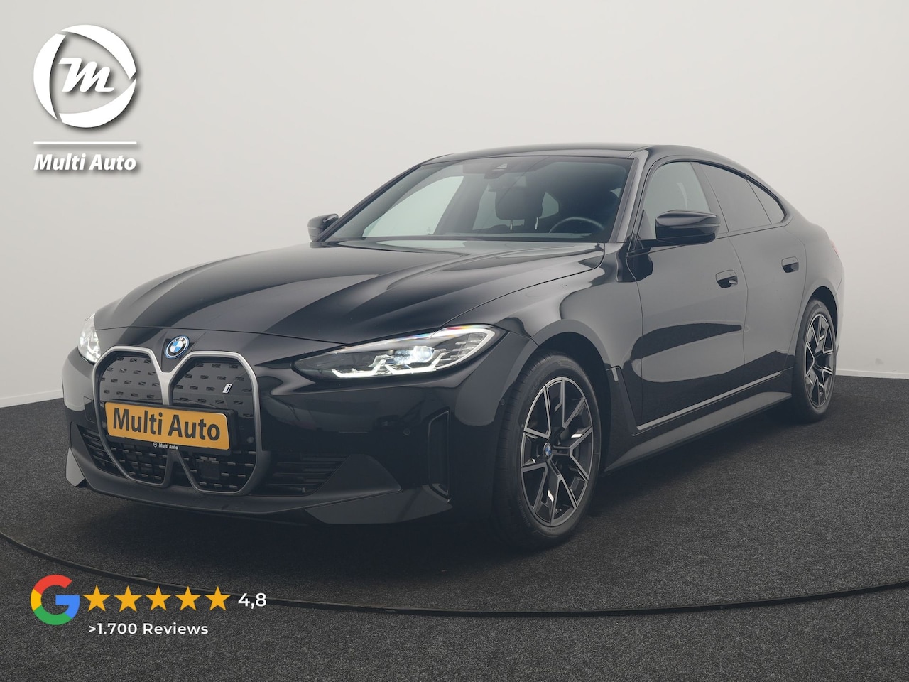 BMW i4 - eDrive 35 70 kWh 286pk Dealer O.H | SOH 96,3% | Adaptive Cruise | Camera | Lederen Sportst - AutoWereld.nl