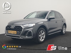 Audi Q5 - 55 TFSI e S Line PHEV 367pk Dealer O.H | Trekhaak Af Fabriek | Adaptive Cruise | 360 Camer