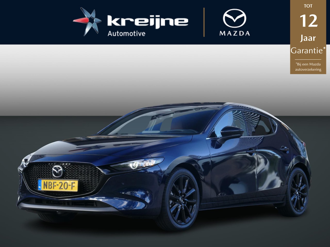 Mazda 3 - 2.5 e-SkyActiv-G M Hybrid 140 Nagisa | BOSE | Apple Carplay/Android Auto | Stoelverwarming - AutoWereld.nl