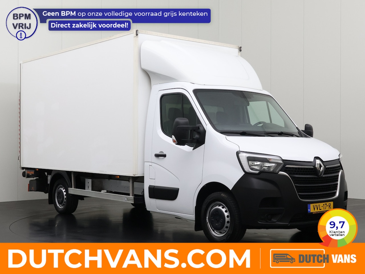 Renault Master - 2.3DCi 145PK Bakwagen+Laadklep 1156Kg Laden | Dakspoiler | Navigatie | Camera | Airco | cr - AutoWereld.nl