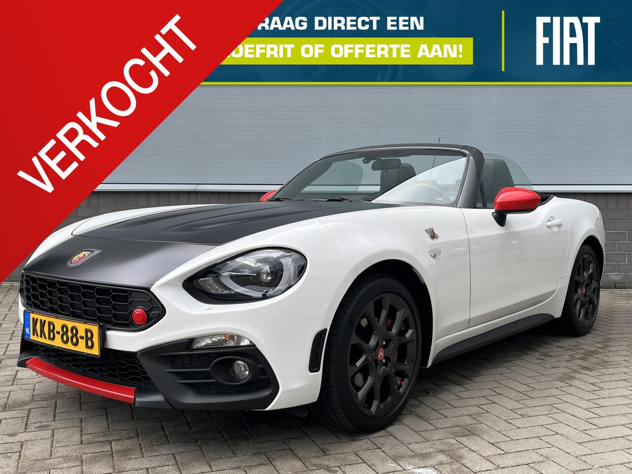Fiat 124 Spider - Abarth 1.4 MultiAir Turbo Automaat | Volledige historie | Topconditie | Leer - AutoWereld.nl