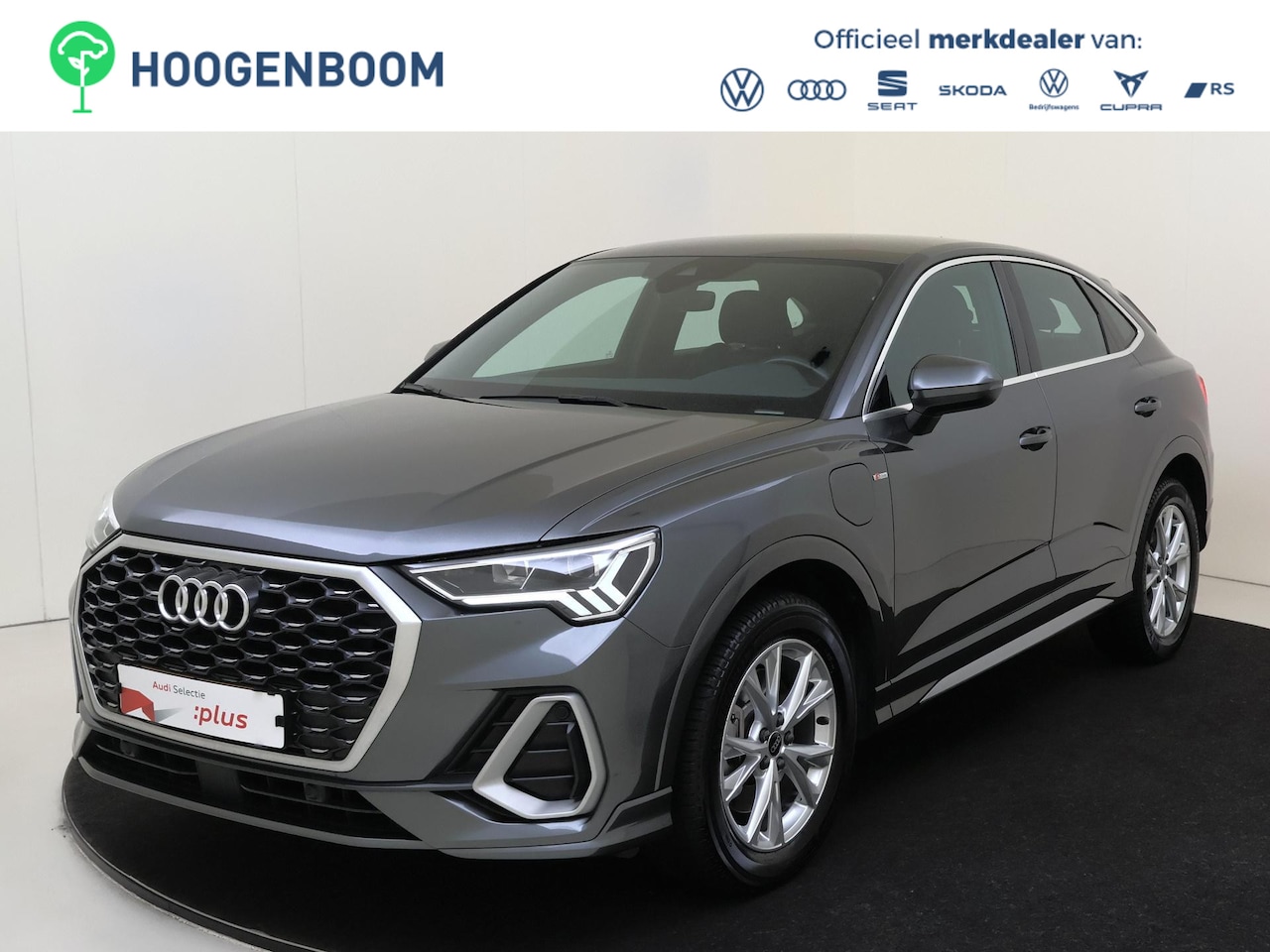 Audi Q3 Sportback - 45 TFSI e S Edition | SoH 92% | Trekhaak | Achteruitrijcamera | Lederen bekleding | Cruise - AutoWereld.nl