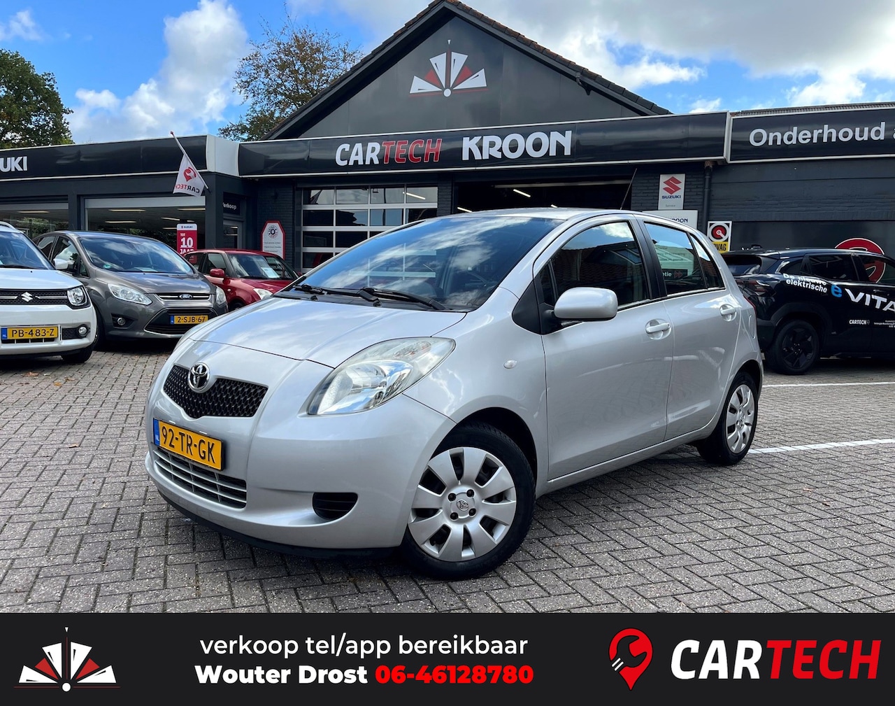 Toyota Yaris - 1.3 VVTi Sol Automaat, Airco, 85.000 km ! - AutoWereld.nl
