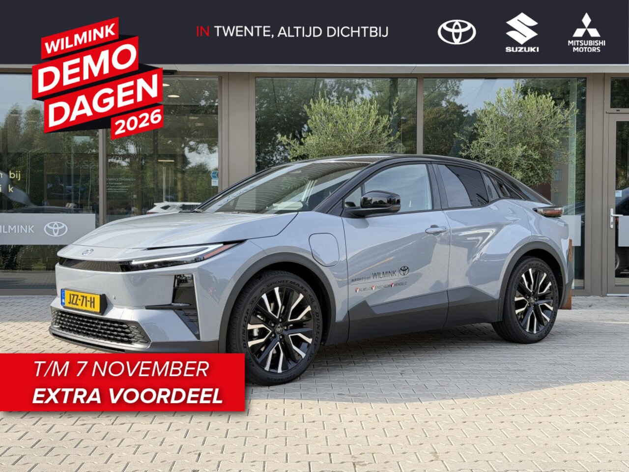 Toyota C-HR - First Edition 77 kWh | Bi-Tone | 20"| Stoel&Stuurverw | Camera - AutoWereld.nl