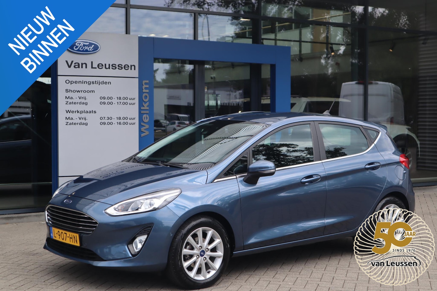 Ford Fiesta - TITANIUM-X 5-DEURS WINTERPACK KEYLESS APPLE/ANDROID P.SENSOREN B&O AUDIO NL-AUTO - AutoWereld.nl