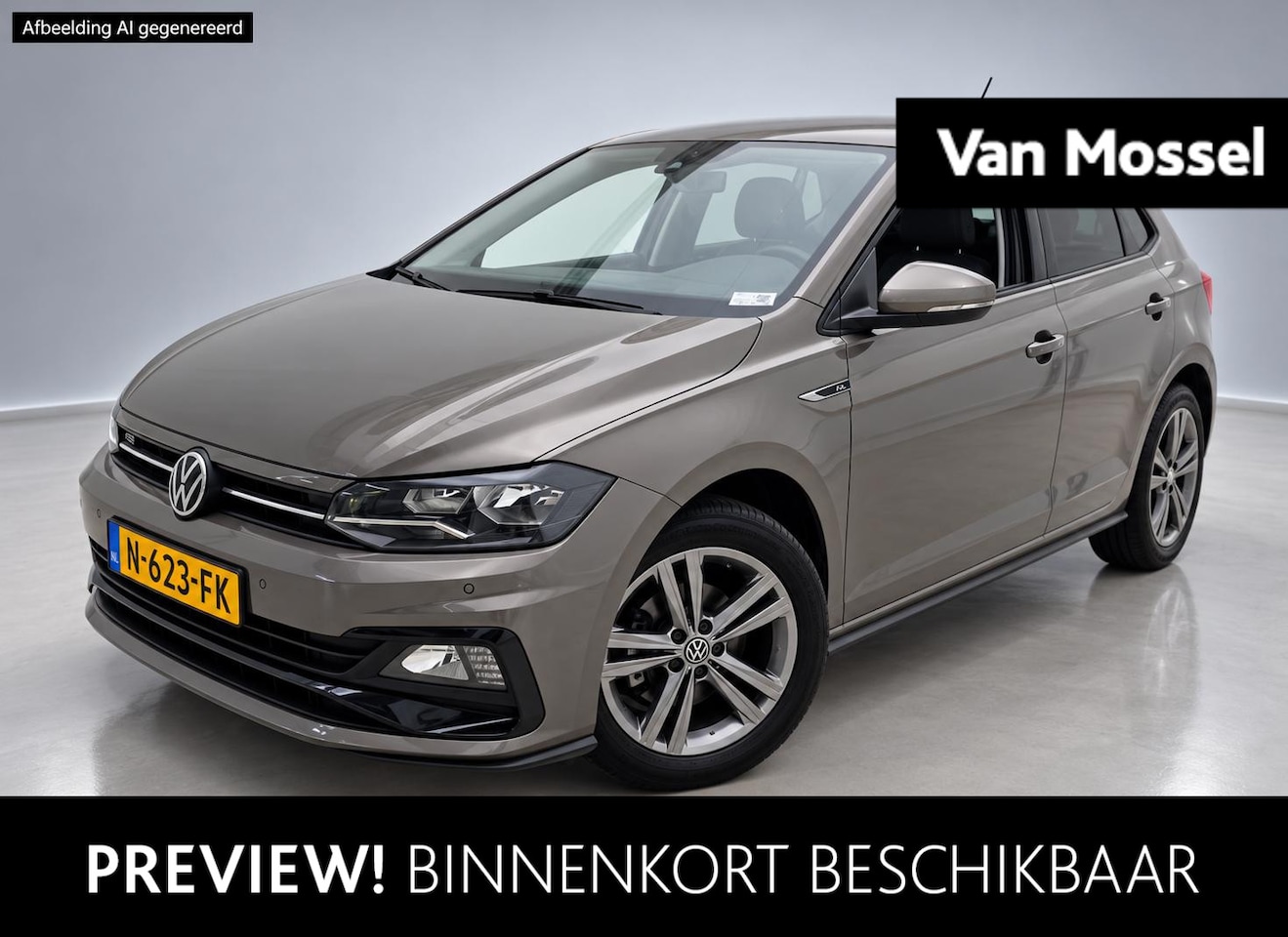 Volkswagen Polo - 1.0 TSI R-Line Edition 95 PK | R-Line | Automaat | Navigatie | Parkeersensoren | Apple Car - AutoWereld.nl