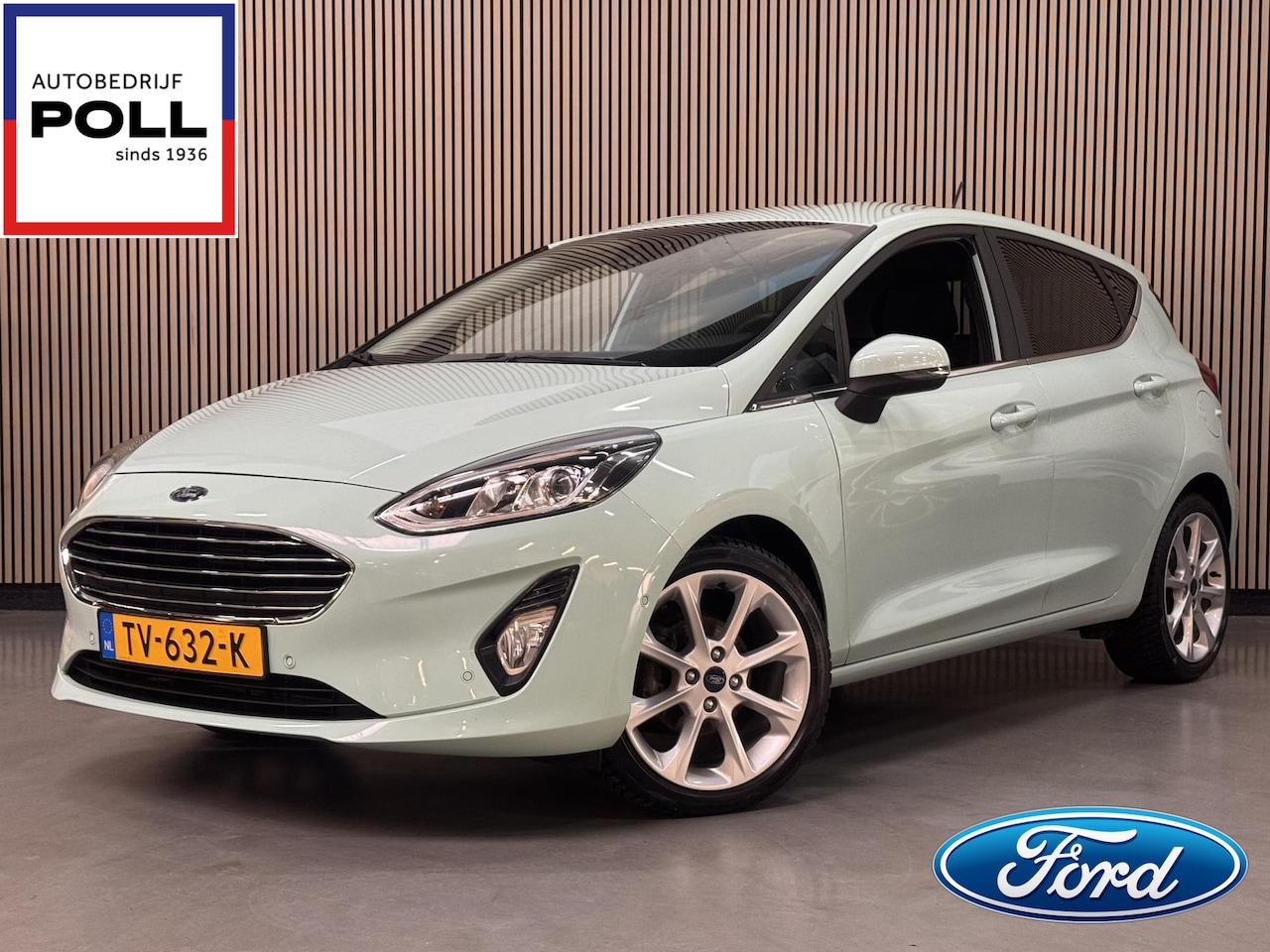 Ford Fiesta - 1.0 EcoBoost Titanium Automaat Navi Camera Winter & Parking pack Dealeronderhouden - AutoWereld.nl