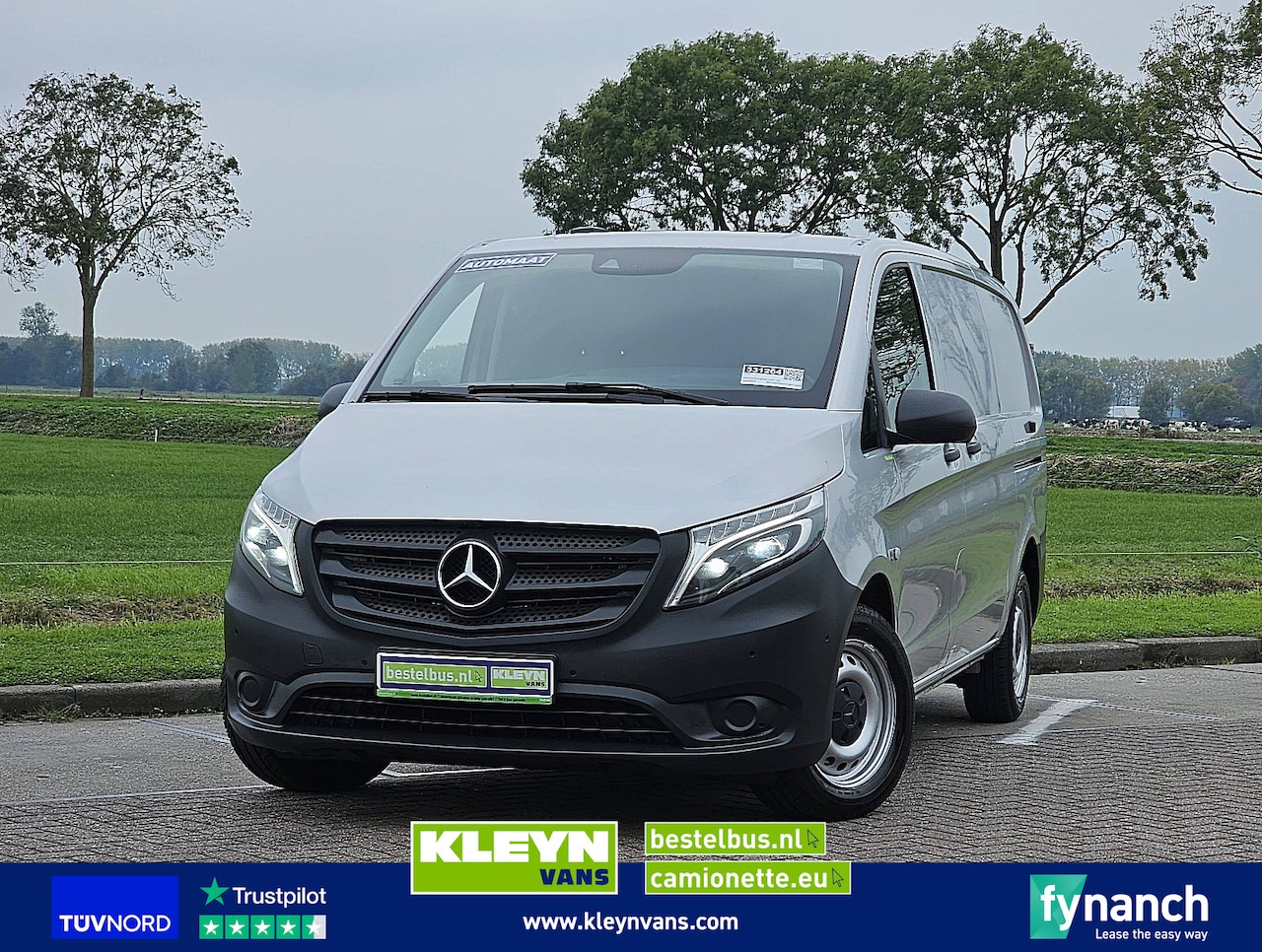 Mercedes-Benz Vito - 116 Lang L2 2x Schuifdeur LED Automaat Navigatie Achterdeuren Cruise Control Airco Parkeer - AutoWereld.nl