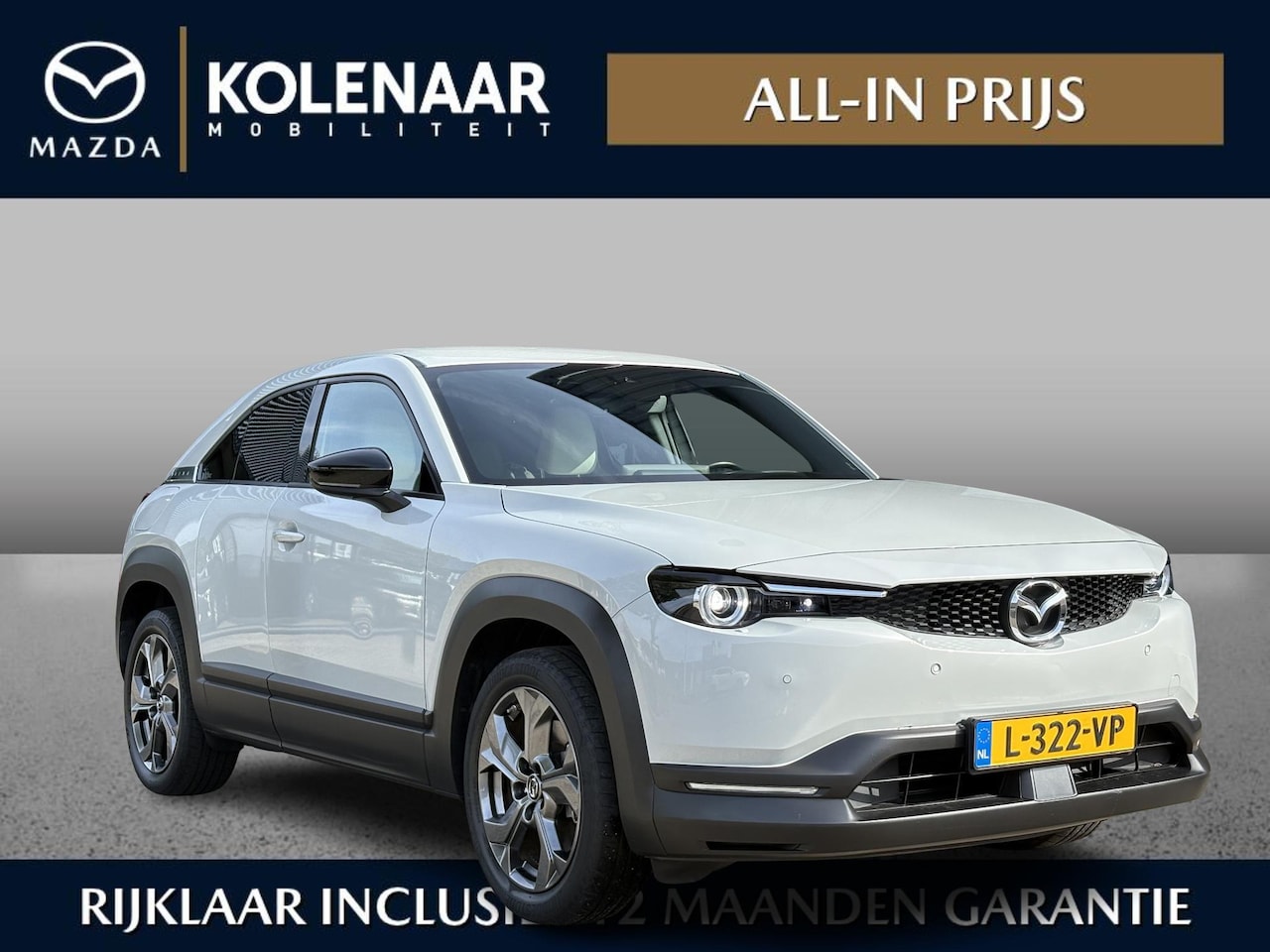 Mazda MX-30 - e-SkyActiv 145 Comfort 36 kWh /SOH 94%!/Carplay/ACC/Dealeronderhouden/ - AutoWereld.nl