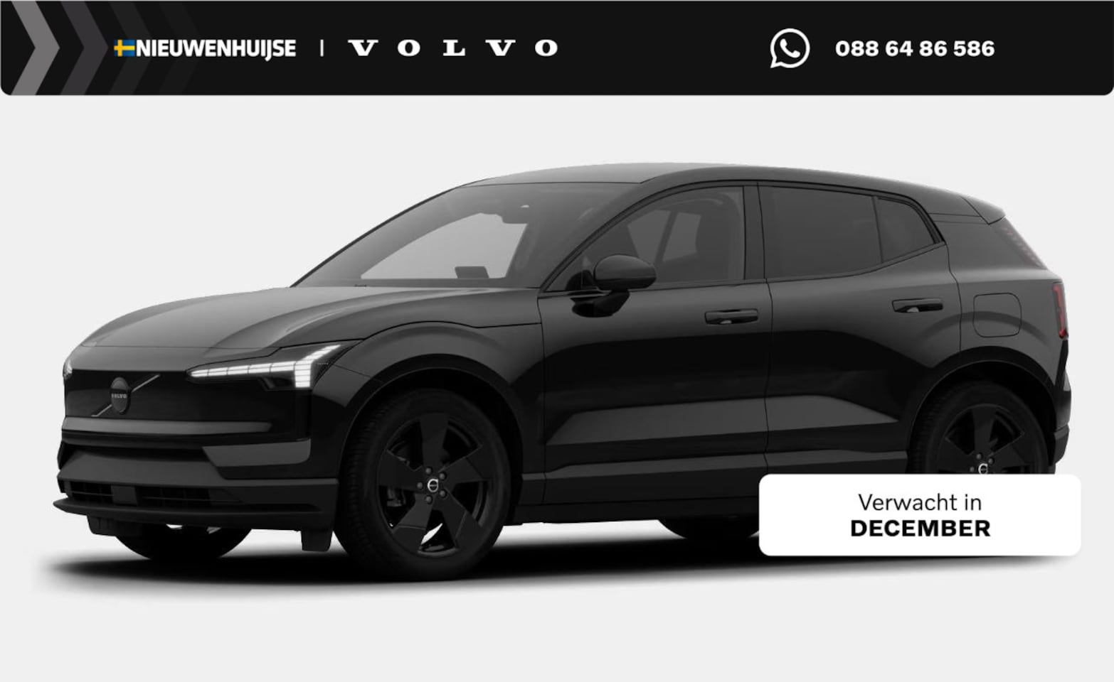 Volvo EX30 - P5 Long Range Plus Black Edition Europa 69 kWh | Adaptieve Cruise Control | Elektr. Achter - AutoWereld.nl