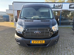 Ford Transit - 330 2.0 TDCI 130 PK L3H2 Trend ZWART EERSTE EIGENAAR