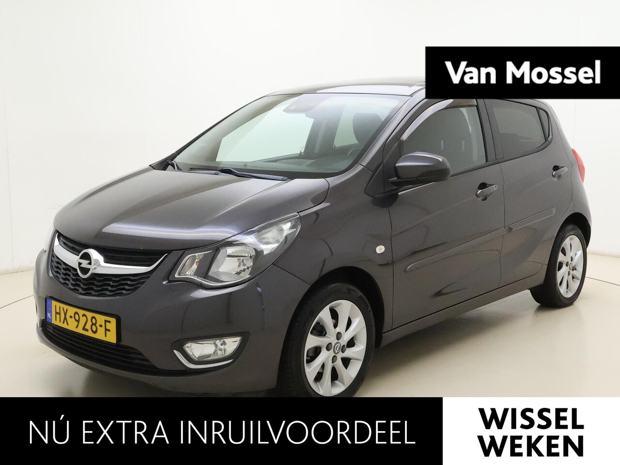 Opel Karl - 1.0 ecoFLEX Cosmo | Panoramadak | Half Leder | Cruise Control | Climate Control | 12 MAAND - AutoWereld.nl