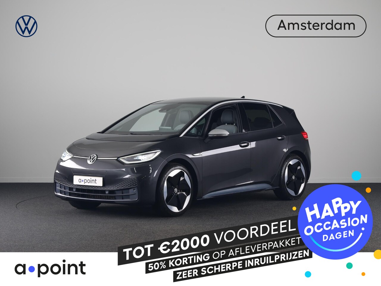 Volkswagen ID.3 - First Max 58 kWh 204 pk | Navigatie | Panoramadak | Parkeersensoren | Achteruitrijcamera | - AutoWereld.nl