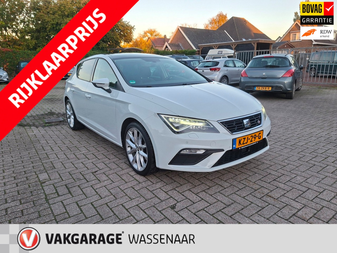 SEAT Leon ST - 1.4 EcoTSI FR pano carplay adapt cruise - AutoWereld.nl