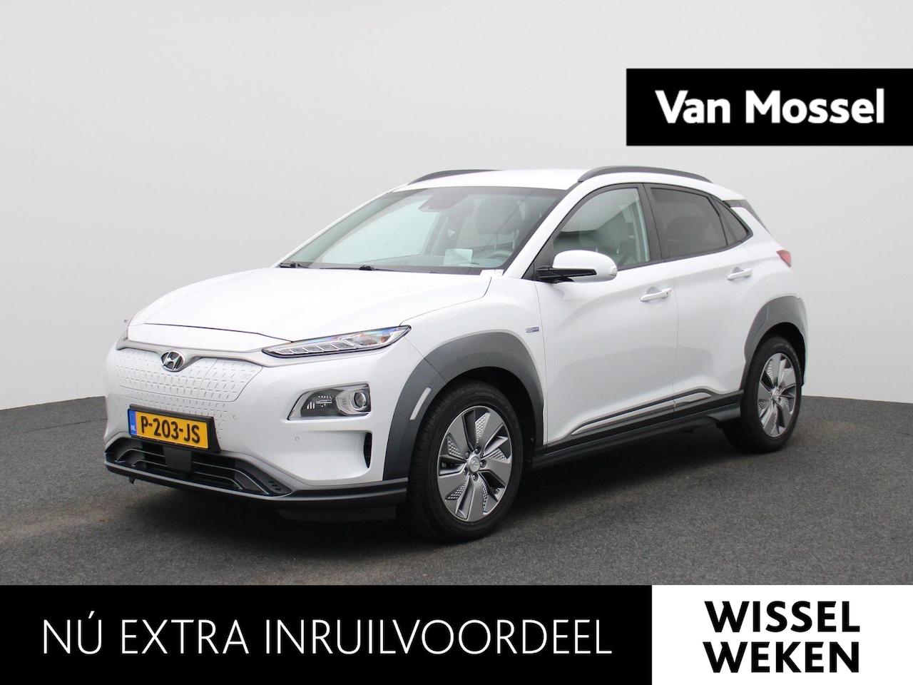 Hyundai Kona Electric - EV Fashion 64 kWh | SOH 100% | Apple Carplay / Android Auto | Lederen Bekleding | KRELL Au - AutoWereld.nl