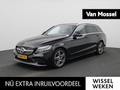 Mercedes-Benz C-klasse Estate - 180 Business Solution AMG | ACHTERUITRIJCAMERA | STOELVERWARMING | DAB RADIO | HALF-LEDER
