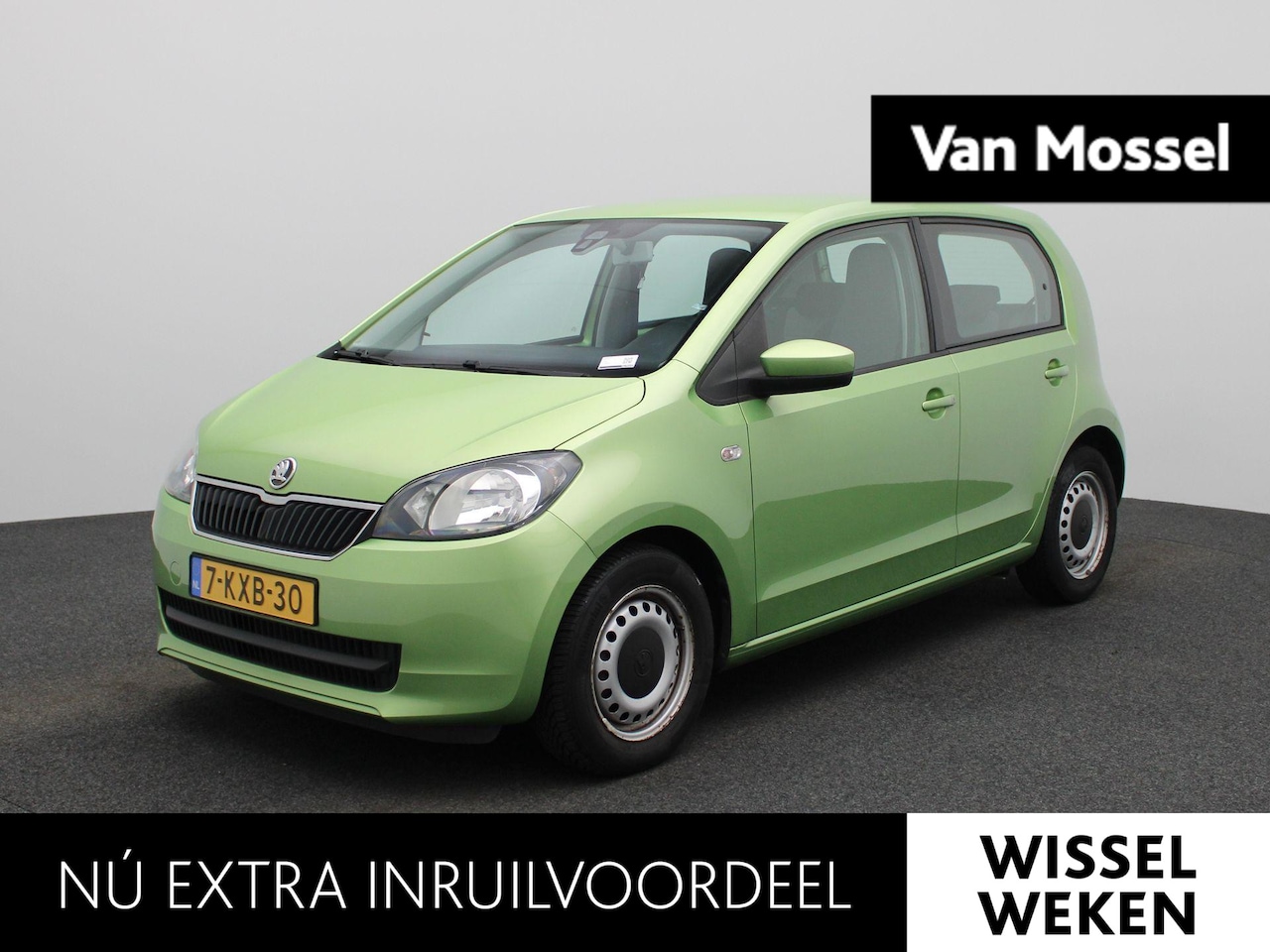 Skoda Citigo - 1.0 Greentech Sprint | Airconditioning | Cruise Control | Elektrische Ramen | Radio | - AutoWereld.nl