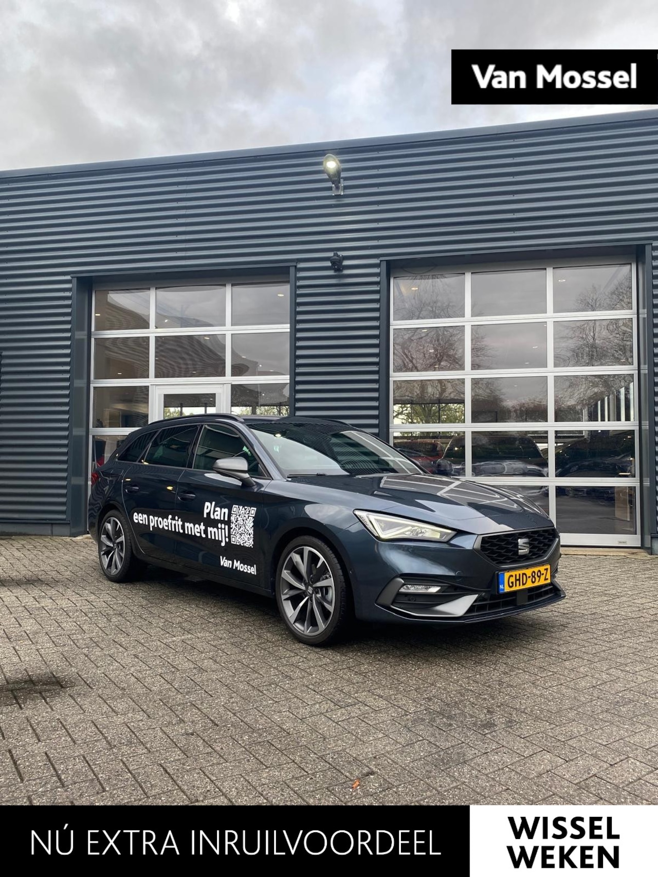 SEAT Leon Sportstourer - 1.5 TSI FR Business Intense 150 PK | LED Koplampen | Navigatie | Achteruitrijcamera | Virt - AutoWereld.nl