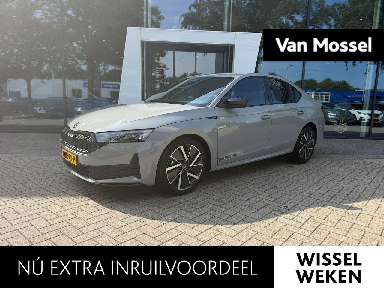 Skoda Octavia - 1.5 TSI MHEV Sportline Business | Automaat | Stoelverwarming | Parkeersensoren | Adaptive - AutoWereld.nl