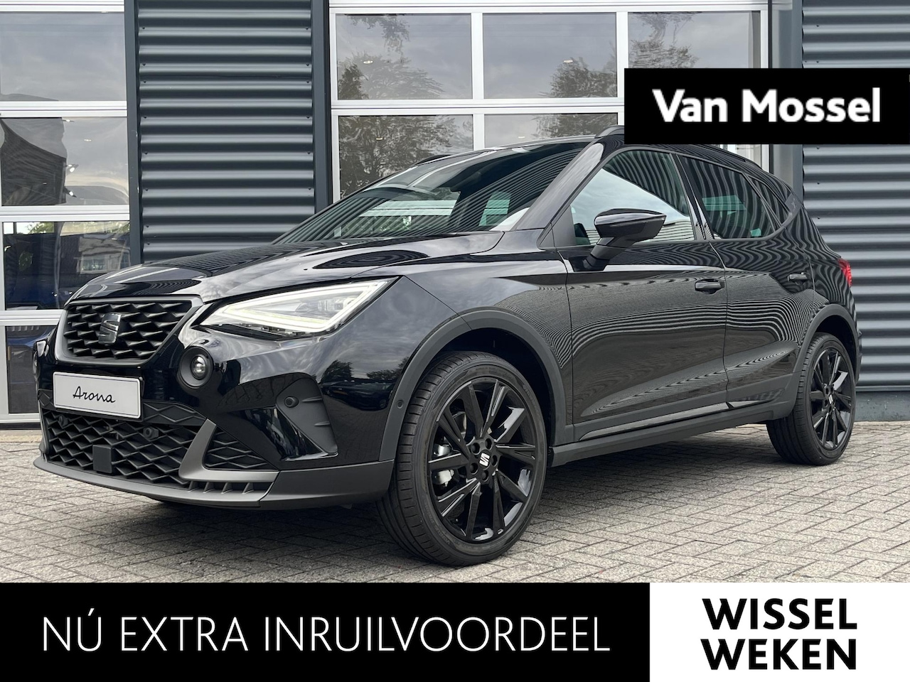 SEAT Arona - 1.0 EcoTSI FR Business Connect 95 PK | Black Pack | Navigatie | Stoelverwarming | Sportsto - AutoWereld.nl
