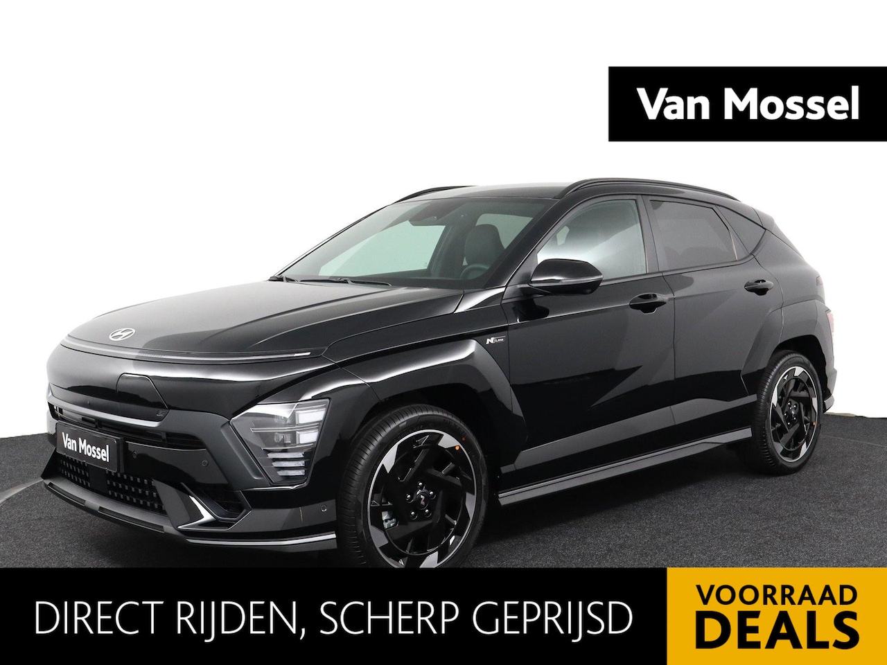 Hyundai Kona Electric - N Line 64.8 kWh | Uit Voorraad Leverbaar | Apple Carplay/Android Auto | Stoelverwarming | - AutoWereld.nl