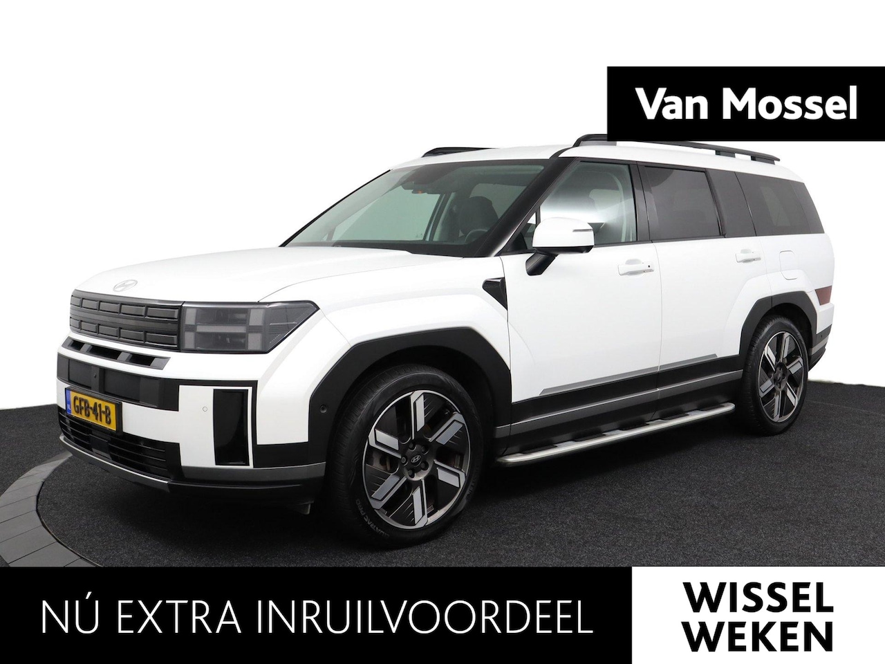 Hyundai Santa Fe - 1.6 T-GDI HEV Premium 7Persoons Automaat | Apple Carplay/Android Auto | Navigatie | Cruise - AutoWereld.nl