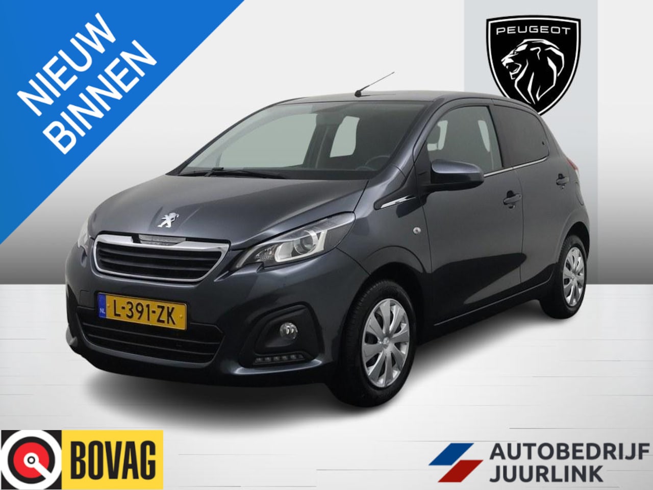 Peugeot 108 - 1.0 e-VTi Pack Dynamic Airco/Dab/Chrome - AutoWereld.nl