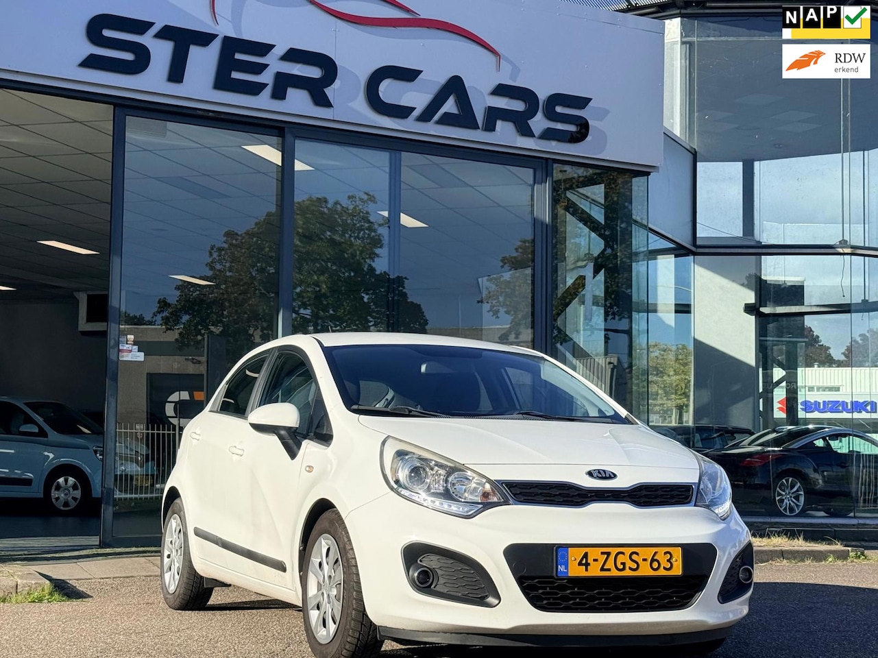 Kia Rio - 1.2 CVVT BusinessLine|Airco|Cruise Control|Onderhoud| - AutoWereld.nl