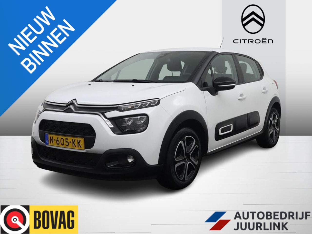 Citroën C3 - 1.2 PureTech Feel Ecc/CarPlay/Cruise/Pdc - AutoWereld.nl