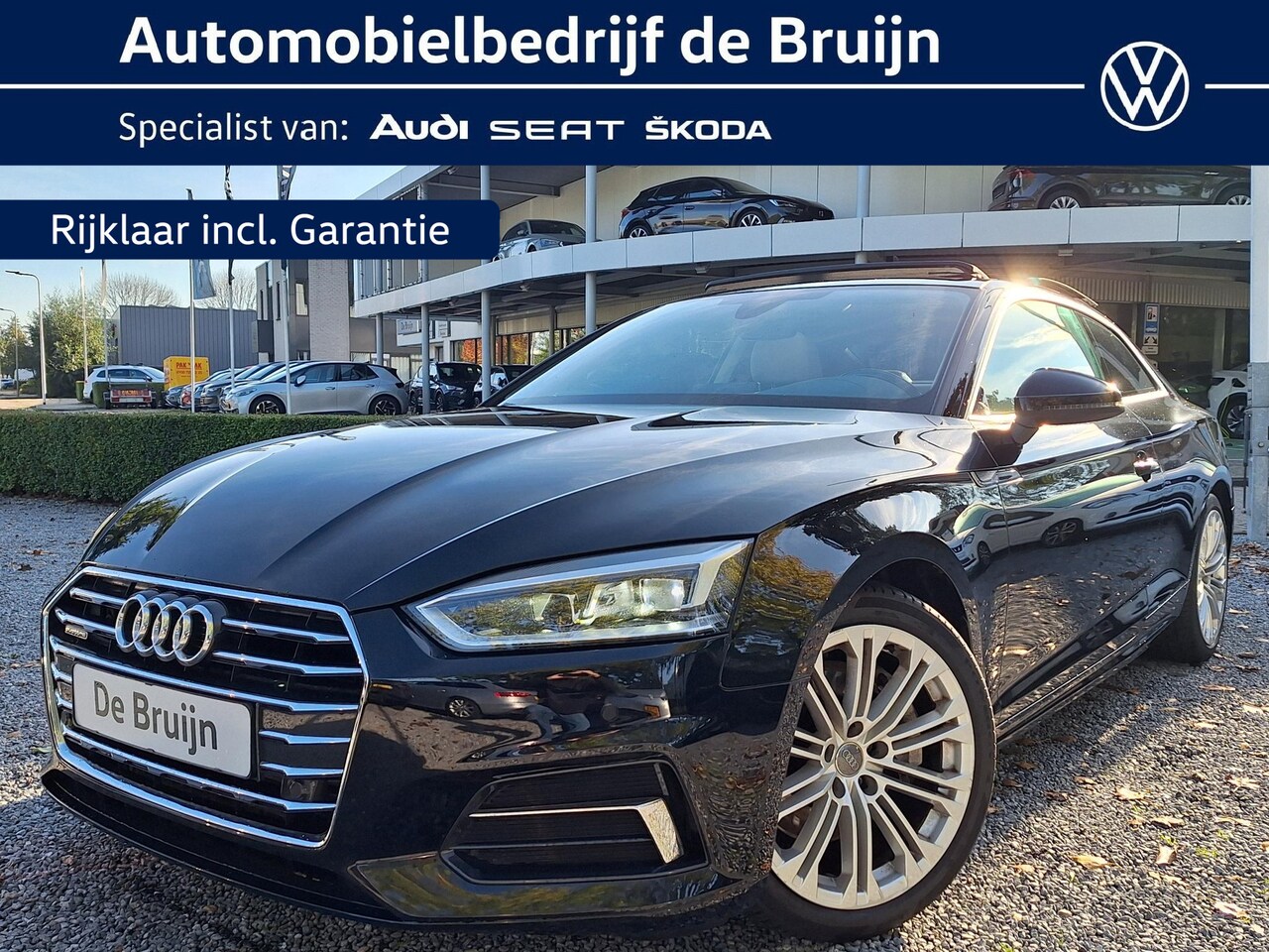 Audi A5 Coupé - 2.0 TFSI Quattro (Pano,Leer,Camera,Virtual) - AutoWereld.nl