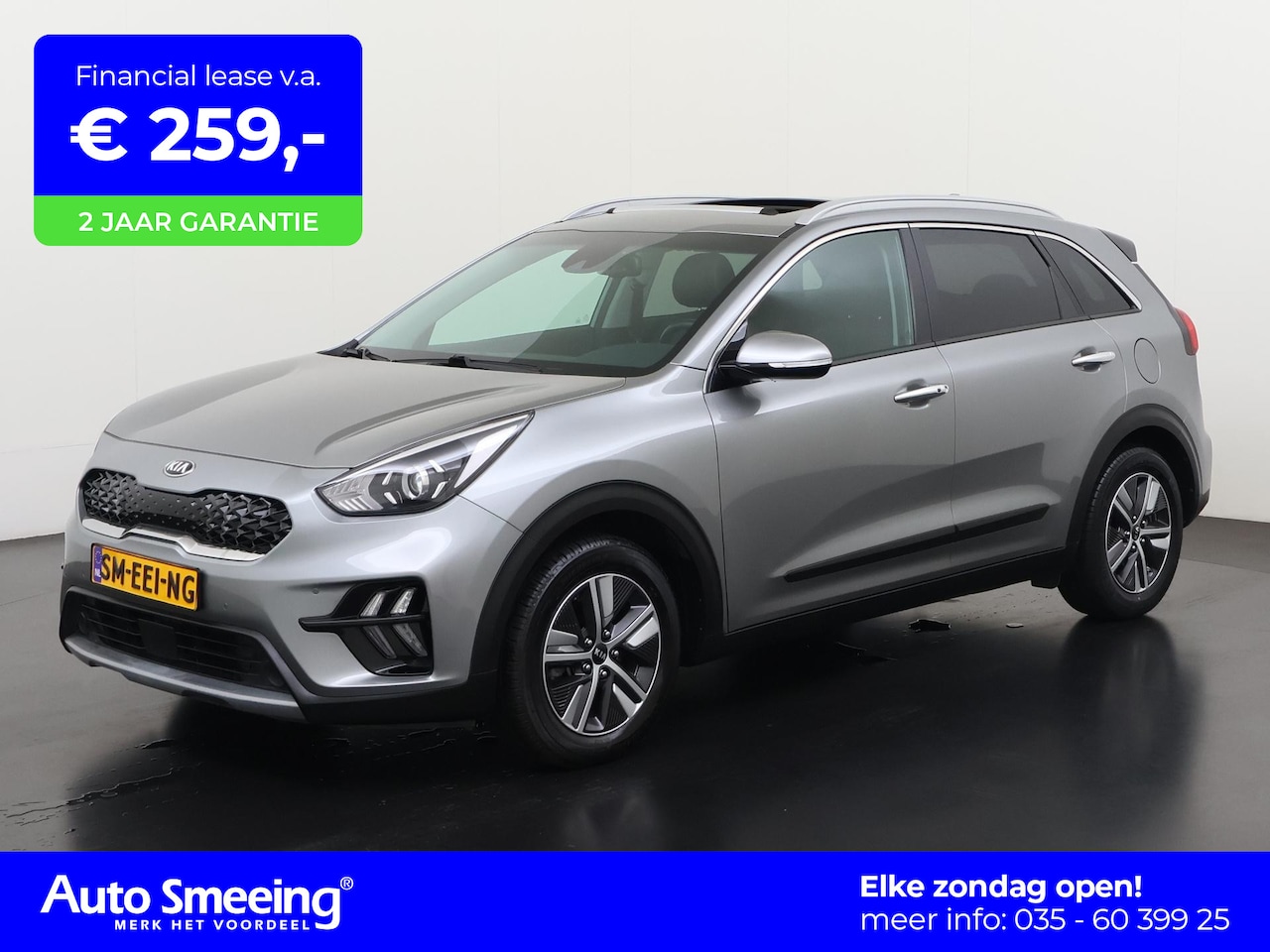 Kia Niro - 1.6 GDi Hybrid DynamicLine | Schuifdak | Adaptive cruise | Camera | Zondag Open! - AutoWereld.nl